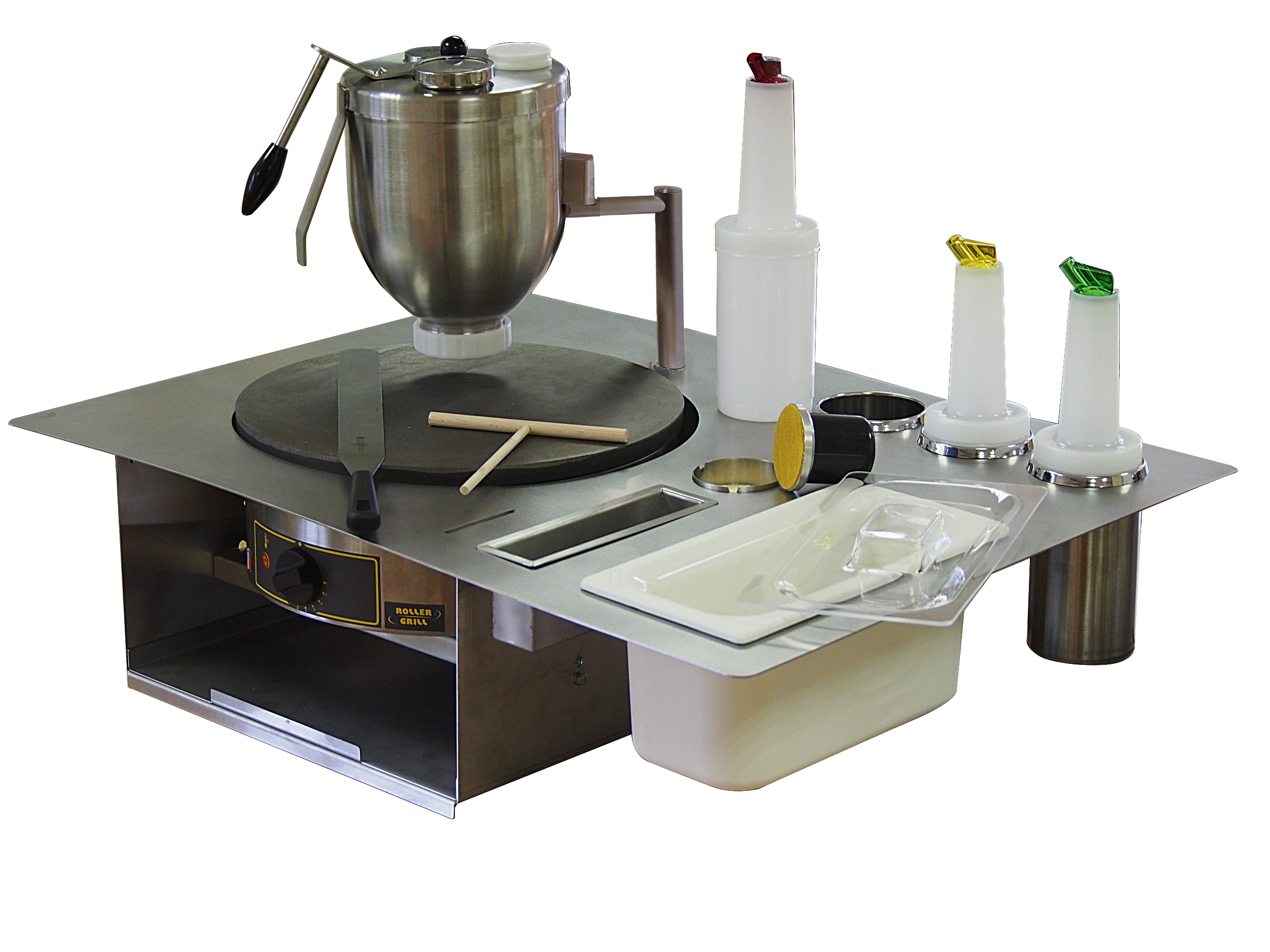 Plan de travail une crêpière